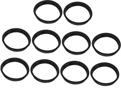 Operitacx 8piezas Juntas De Goma Cónicas Para Mangueras De Desagüe De Arandelas De Caucho Para Sellado Lavabos y Baños Instalación Rápida y Sellado Seguro