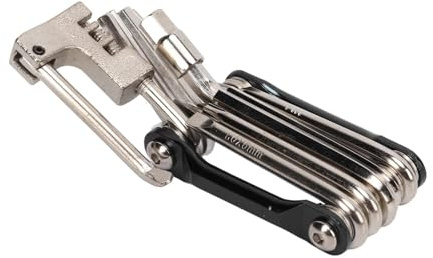 Outil multifonction pour vélo | Gadget portable multifonction – Kit de réparation de pneus de vélo | pour homme et femme en montagne, voyage, entretien d'urgence en plein air quotidien à la maison