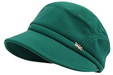 ZUICC Neue Baskenmütze für Damen, Ballonmütze Women's Beret, Mode Damen Vintage Barett Cap Mütze, Winter Mütze Weiche Maler Mütze Barett Mütze (Grün)