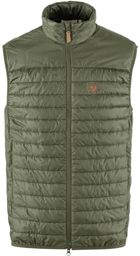 Fjällräven herr Abisko vadderad väst, laurel green, L