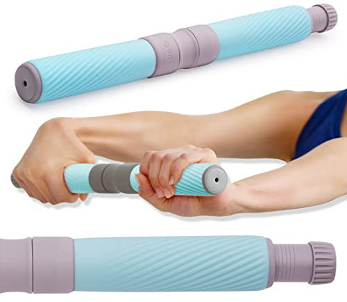 GD Twist Grip Verstellbare Widerstandsstange für Physiotherapie, lindert Sehnenentzündungsschmerzen & Verbesserung der Griffkraft, Griffkrafttrainer, Handtrainer, Handgelenk- und Ellenbogenstärker,