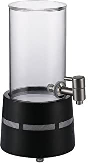 OUSIKA Getränkespender, Glas-Getränkespender, bunt leuchtender Bierturm-Spender, leicht zu reinigender Getränkespender for Bar, Hochzeitsfeiern und Unterhaltung. Dispensador de Bebidas Zapfanlage