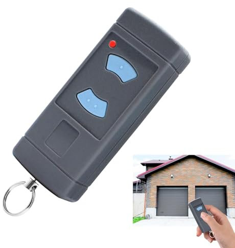 868MHz Garagentoröffner für Hörmann Handsender, Fernbedienung Garagentor Universal 868.3MHz Kompatibel mit Hörmann Garagentoröffner - 1 Stück Ersatz Handsender 868MHz für Garagenöffner