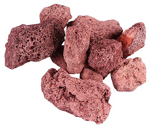 ORFOFE Lavamulch Filterstein 500g Bio Filtermedium Vulkanstein Für Aquarium Steingarten Pflanzenboden
