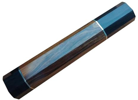 perfk Manico per coltello giapponese Manico ottagonale Accessori artigianali in legno Facile installazione Manico per taglierino Sostituzione fai da te