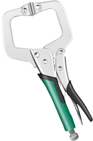 Pinze a sgancio rapido con morsetto a C per la lavorazione del legno, con impugnatura regolabile, per progetti fai da te, design leggero e portatile