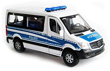 Toi-Toys Mercedes Benz Sprinter Polizei Modellauto Metall Modell Auto Spielzeugauto 92