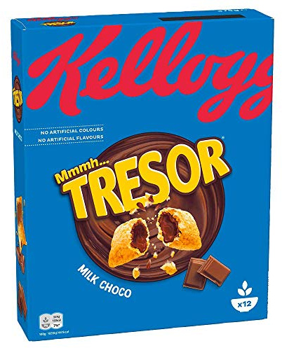 Kellogg's Tresor Milk Choco | Cerealien mit Schokofüllung | Einzelpackung (1 x 375g)