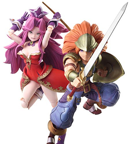 Square Enix Trials of MANA Bring Arts Action Figure - Duran & Angela