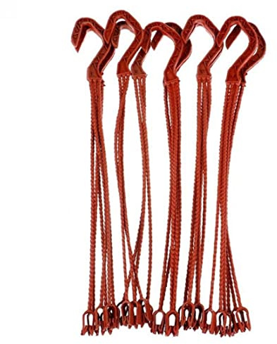 Pflanzenaufhänger, 10 Stück, 42 ​​cm, Kunststoff, Blumentöpfe, Aufhänger, Haken, Gartenkorbhalter, Hängende Ketten Für Decke, Balkon, Terrasse, Dekoration