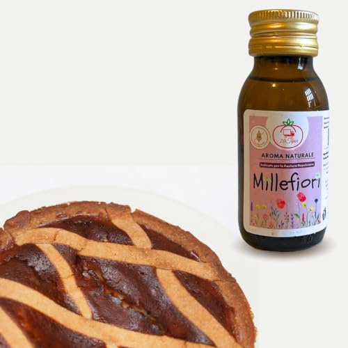 20Tipici® Aroma Naturale 60ml - Aroma Millefiori - Per Pastiera Napoletana, Torte e Biscotti Pasqua - Pastiera Napoletana - Pasqua 2025 Senza Glutine (Millefiori)
