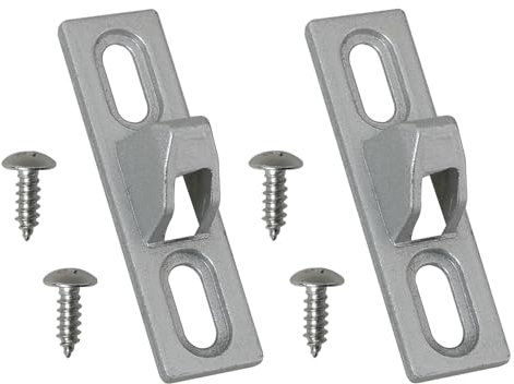 DGBRSM 2PCS Sliding Door Keepers Sliding Glass Door Lock Keepers for Various Sliding Patio Doors