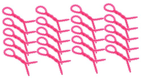 FOMIYES 20pcs Heatless Curling Rod Spiral Perm for Hair Volume Women Hair Rollers Curlers for Diy Stylist Tool