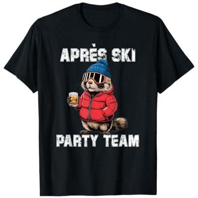 Apres Ski Party Crew Gruppen Outfit Skiurlaub T-Shirt