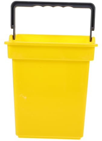 WEKAMOS Cubeta de Limpieza Portátil con Asa Capacidad Cubo Multiusos para Almacenamiento y Organización de Productos para Hogar Oficina y Escuela