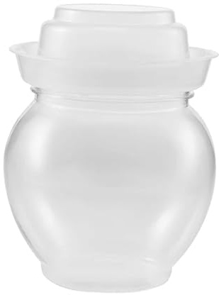 YEJBBUC Kimchi Bocal à choucroute et fermentation 1 l avec couvercle