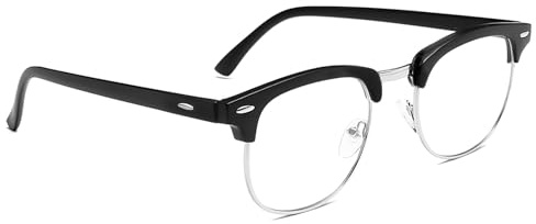 Brille, Anti-Blaulicht, Computer-Gaming-Brille, für Männer und Frauen, transparent, Anti-Ermüdung, UV400-Filter, ultraleicht, Brille mit blauem Licht, für PC, Videospiele, Tablet, Lesen