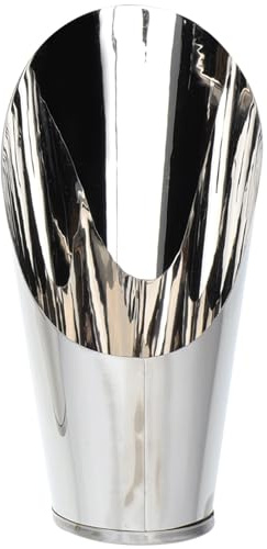 OATIPHO Pala da Giardinaggio in Acciaio Inox 304, Paletta Portatile per Terriccio Bonsai, Attrezzo Manuale per Trapianto e Rinvaso Piante in Vaso, Utensile Multifunzione per Orto