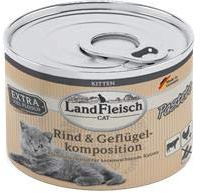 Landfleisch Cat Kitten Pastete Rind & Geflügelkomposition 195 g - Sie erhalten 6 Packung/en; Packungsinhalt 195 g