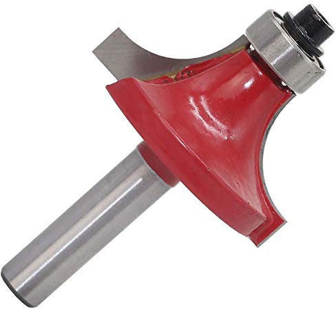 332PageAnn 1PC Frese Punte per Scanalature Router Bits del Legno per Asta 8mm Gambo Tondo E Perline Bordo Router Bit Set Carburo di Punta Taglierina del Tenone per Strumenti di Lavorazione del Legno