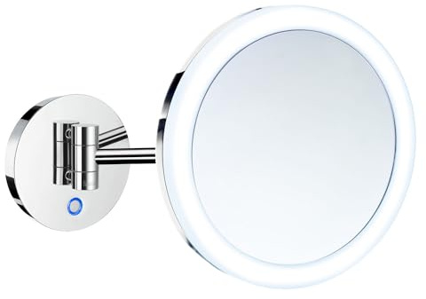 SMEDBO Outline Kosmetikspiegel mit Dual LED-Beleuchtung PMMA rund FK485EP