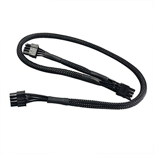 Gintai Câble d'alimentation VGA PCIE 8 Broches vers Double 8 Broches 6 Broches pour EVGA Supernova 650 750 850 1000 1300 GT