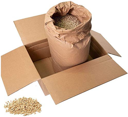 Jumbogras Kleintier-Einstreu Pellets aus Miscanthus/Elefantengras für Hasen Kaninchen Maus Vogel Meerschweinchen - Kleintierstreu/Hamsterstreu statt Stroh- u. Hobelspäne für Käfig & Stall (2x15 kg)