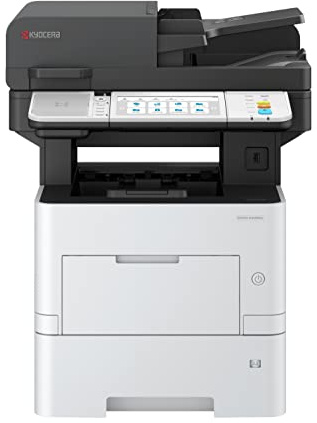 Kyocera Ecosys MA5500ifx/Plus Multifunktionsdrucker Schwarz Weiss, 55 Seiten pro Minute. Drucker Scanner Kopierer, Fax. Touchpanel, LAN und Mobile Print, inkl. 3 Jahre Full Service Vor-Ort