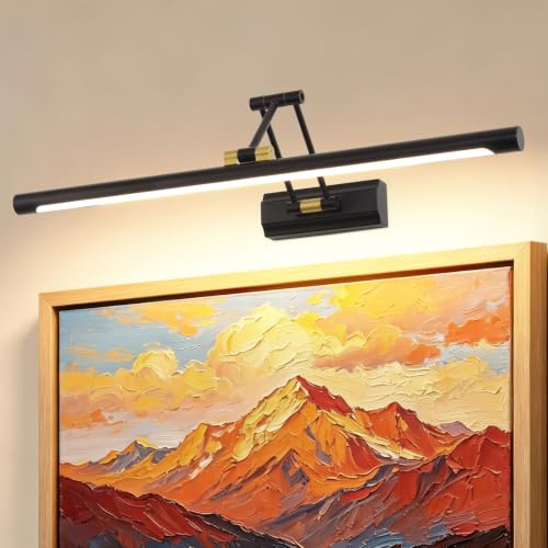 TYhogar LED Luz de Espejo de Baño 12W 57CM, Iluminación Interior para Armario, Cuadro y Maquillaje - 4000K IP44