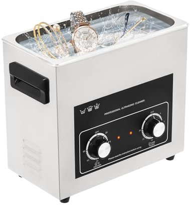 6.5L Ultrasonic Cleaner, Commercial Sonic Cleaner 40KHz Sonic Cleaner Ultrasonic Glasses Cleaner for Jewellery, Glasses, Dental/Lab Tools and More