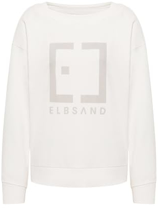 Elbsand Fiinu Damen Sweatshirt, U-Boot-Ausschnitt, locker geschnitten