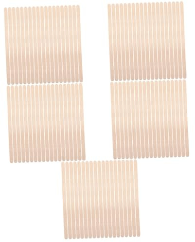 FRCOLOR 5 Sätze Haarentfernungswachsstift Tönungsentferner Haarwachs Nasenwachsschneider Wachsstreifen Gesichtswachs Augenbrauenwachsstreifen Papier 100 Stück * 5