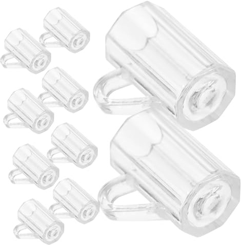 KONTONTY 10pièces Tasses à Bière Miniatures Lot de Modèles pour Mini-Maisons Gobelets à Boire Fournitures pour Collectionneurs