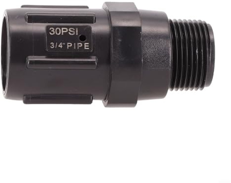 Fauhapyway Réducteur de pression d'irrigation goutte à goutte de 1,9 cm 30 PSI Régulateur de valve de contrôle du débit d'eau pour système d'arrosage agricole