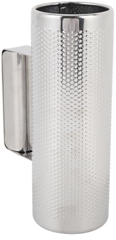 Generic de Metal Guiro Shaker Instrumento de Percusión para Caballito Music Stage 21x7.3cm