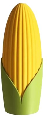 EUBEISAQI Dispensador de frutos secos, dispensador de aperitivos portátil en forma de maíz, contenedor reutilizable para escritorio, hogar, viajes, cocina, aula, comedor, despensa familiar, fiesta