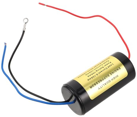 ELAYARD Filtro Antirumore Auto Amp Isolatore Alimentazione per Amplificatore Soppressore Interferenze Alternatore Compatibile con Diversi Modelli Veicoli Installazione Facile per Audio