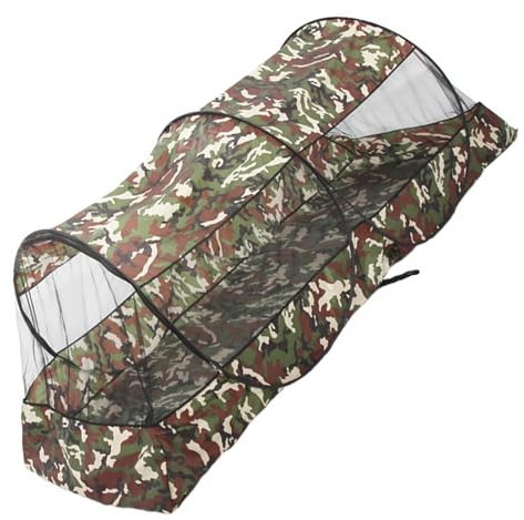 Zkydhbd Tenda da campeggio traspirante pieghevole da campeggio all'aperto zanzare rete tenda da lancio a mano tende a maglie estese tenda pieghevole portatile durevole per il campeggio