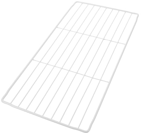 BESTYASH Gefrierfach Trennwand Aus Metallnetz 13.78X6.69X0.16In Weiß Mit Verbesserter Luftzirkulation Für Gefrierschrank Und Essenslagerung