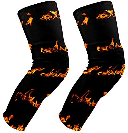 EZIOLY - Set di ginocchiere, ginocchiere imbottite, per pallacanestro, calcio, pallavolo, pallavolo, a nido d'ape, ginocchiere, tutore per ginocchia, per uomo e donna