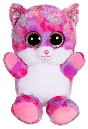 GIPSY 071199 Brilloo Friends 13 cm – Katze rosa/violett – Liloo
