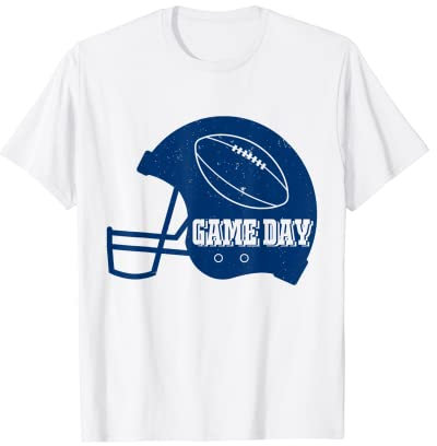 Spieltag American Football Helme T-Shirt