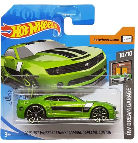 Hot Wheels - 2013 Chevy Camaro Special Edition - HW Dream Garage 10/10 - GHD73 - Short Card - GM - grün metallic - Mattel 2020