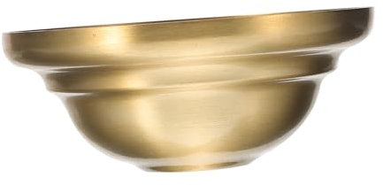 Veemoon Base Lámpara de Latón Dorado Remate de Lámpara Simple y Decorativo Resistente de Techo y Salón