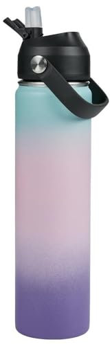 ZBDZSW 24oz Tumbler in Acciaio Inossidabile Isolato a Doppia Parete - Durevole, a Prova di perdite e Anti-Sudore, Perfetto per Bevande Calde e Fredde