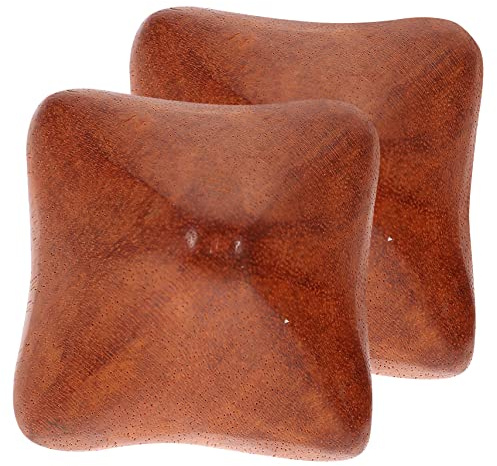 Handmassagebälle, 2 Stück, Braun, zur Fingerübung | Massagekugeln für Zuhause, Kreative Sternform, Unterstützt Geschicklichkeit, Praktische Doppelpackung