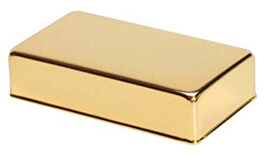 Kupferversiegelte Humbucker Abdeckung für E Gitarren, Gold | Hartes Kupfer mit Legierungsbeschichtung, für Elektrische Gitarren, Ersatzteil, Schutzkappe, Zubehör