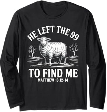 Il a quitté Les 99 pour me trouver Les paraboles de Jésus Manche Longue