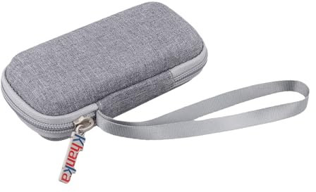 Khanka per Lexar ES3 1TB / 2TB SSD Esterno Custodia rigida da trasporto, Custodia di protezione per LES3XXX001T-RNSNG / LES3XXX002T-RNSNG, Solo custodia (Grigio)