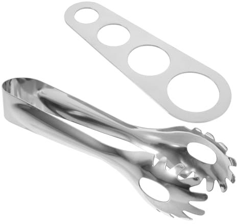 IMIKEYA Utensilio Pasta Acero Inoxidable Pinzas Cocina Pasta Varilla Medidora Espaguetis Accesorios Cocina